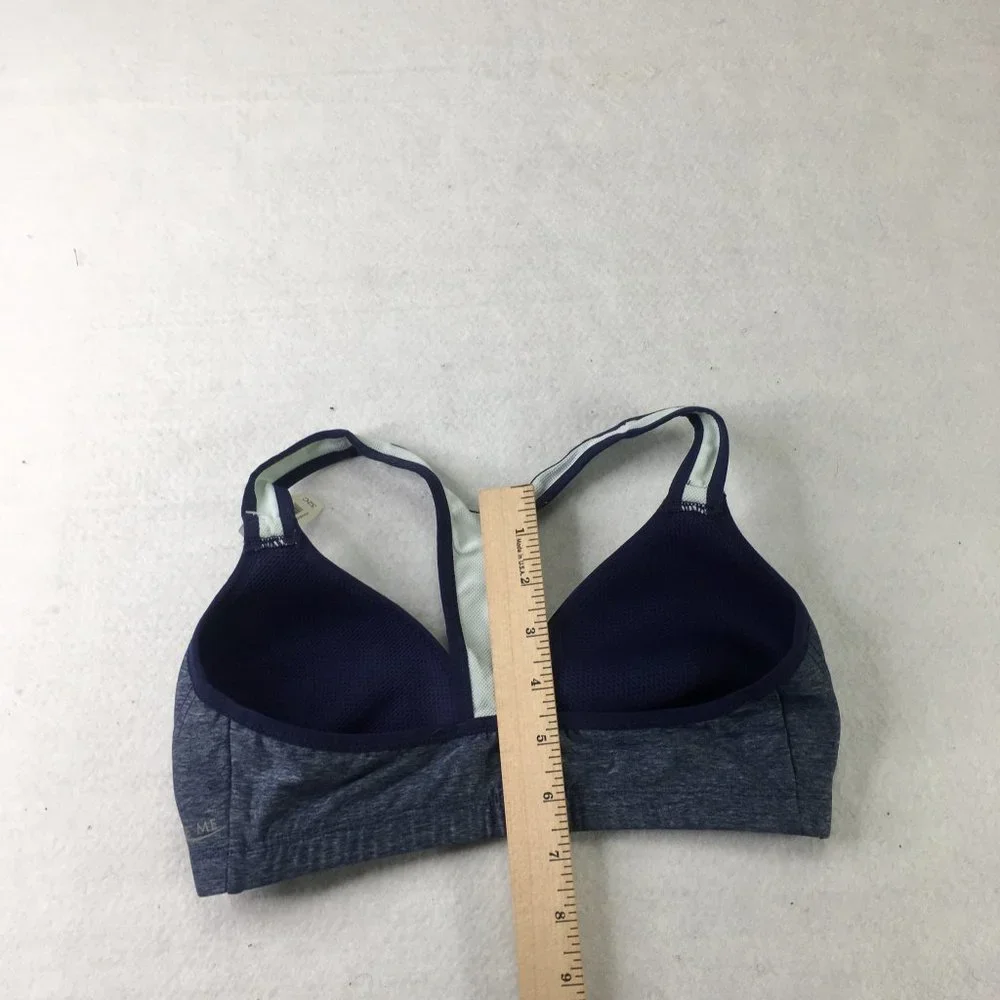 Adore Me Bra Womens 32C Blue Sports Bra Lightweight Gym Workout Yoga Casual